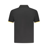 K-WAY Black Cotton Polo Shirt