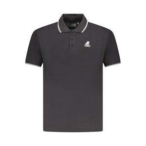 U.S. Grand Polo Black Cotton Men Polo Shirt