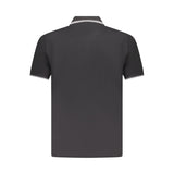 U.S. Grand Polo Black Cotton Men Polo Shirt