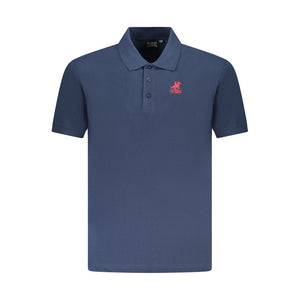 U.S. Grand Polo Blue Cotton Men Polo Shirt