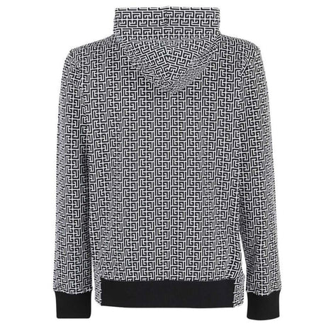 Balmain Black Cotton Sweater