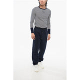 Saint Laurent Cuffed Cotton Sweatpants