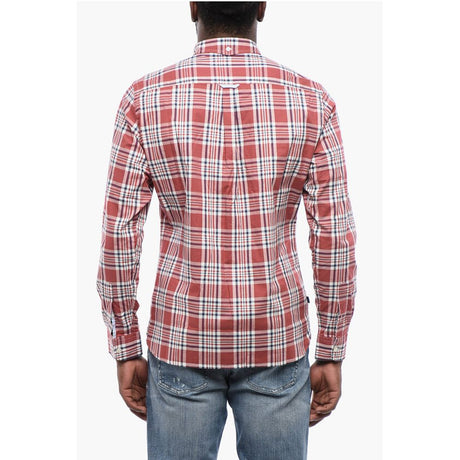 Woolrich Checkered OXFORD Cotton Shirt