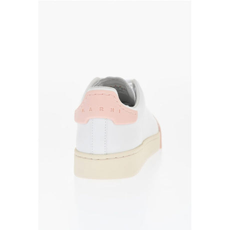 Marni Leather Low-Top Sneakers