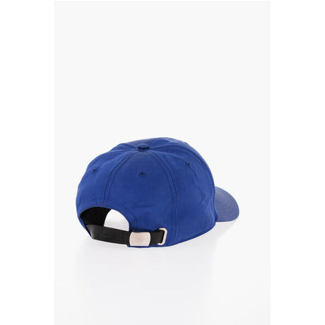 Alexander McQueen Solid Color Cap with Printed Logo