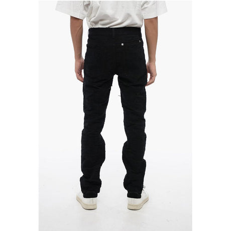 Givenchy Slim Fit Distressed Cotton Denims 17cm