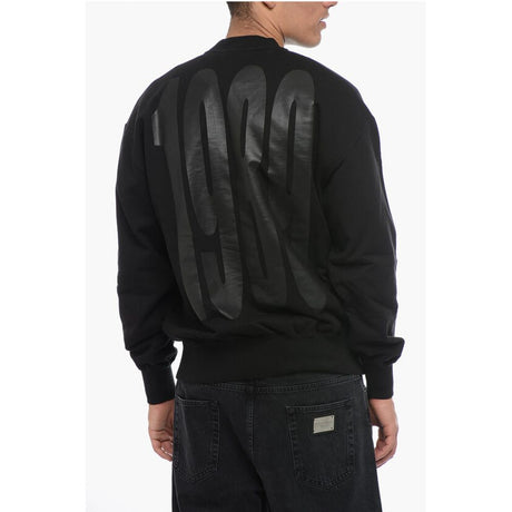 1989 Studio Printed Brushed Cotton Crew-neck Sweatshirt