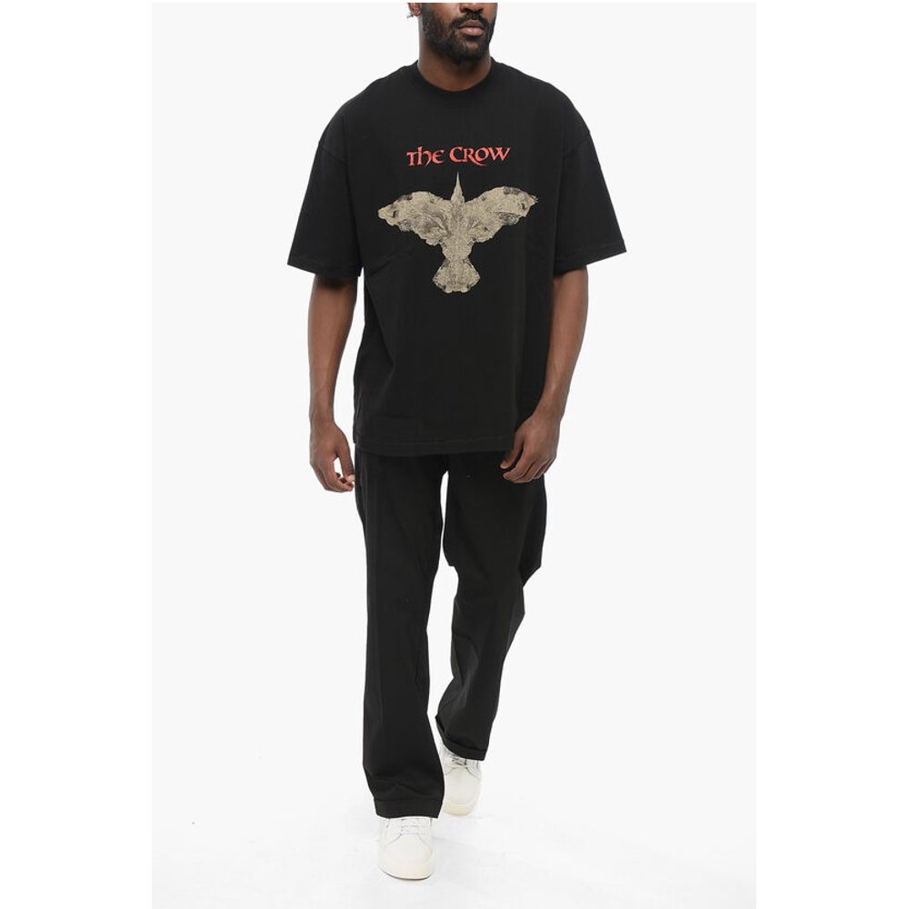 1989 Studio Printed THE CROW Crew-neck T-Shirt