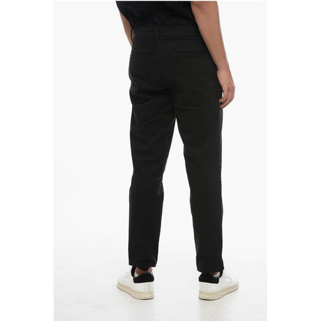 Moncler Cotton Chinos Pants with Side Lanyard