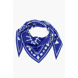 Marcelo Burlon Paisley Patterned Triangle Scarf