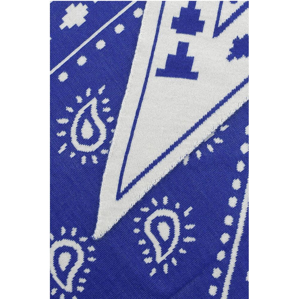 Marcelo Burlon Paisley Patterned Triangle Scarf