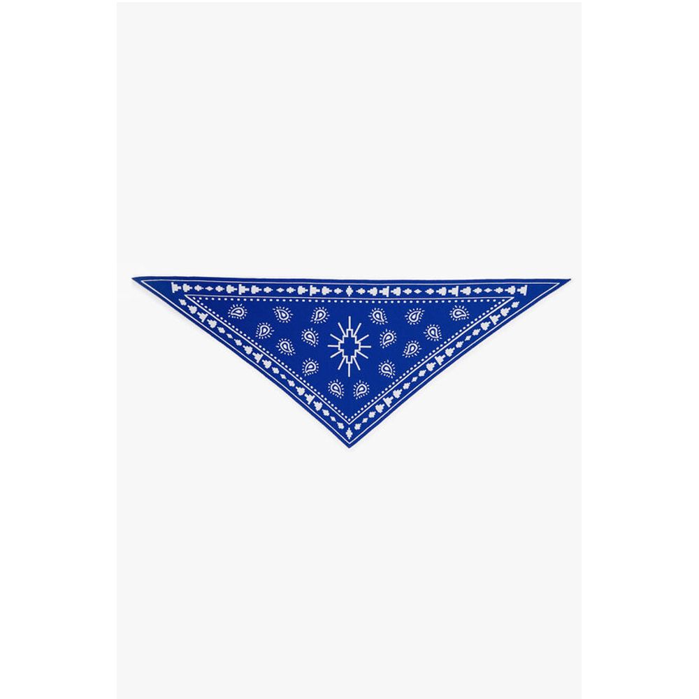 Marcelo Burlon Paisley Patterned Triangle Scarf