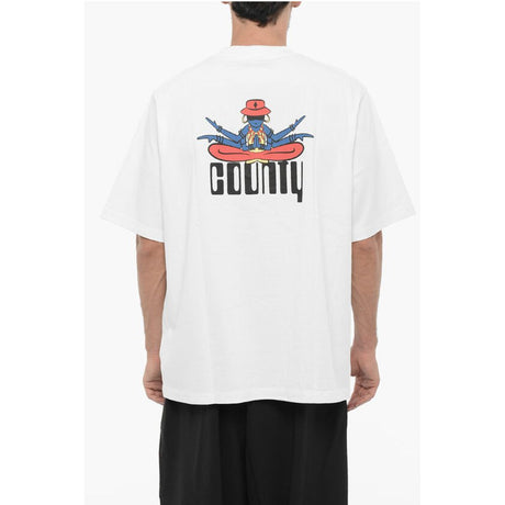 Marcelo Burlon Printed DISCO GOD Crew-neck T-Shirt