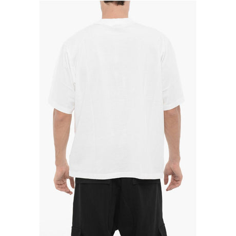 Marcelo Burlon Solid Color OPTICAL CROSS Crew-neck T-Shirt