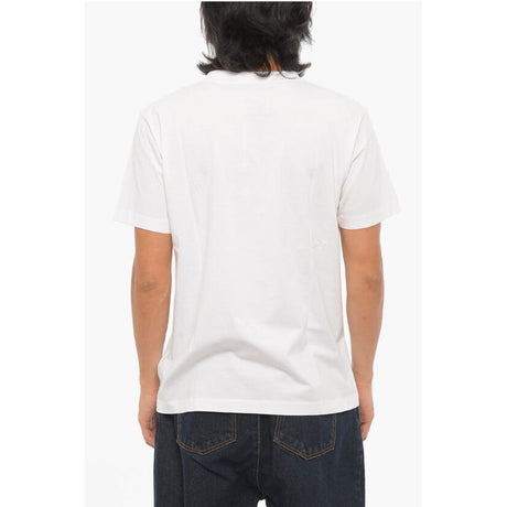Marcelo Burlon Solid Color ECLIPSE CROSS Crew-neck T-Shirt