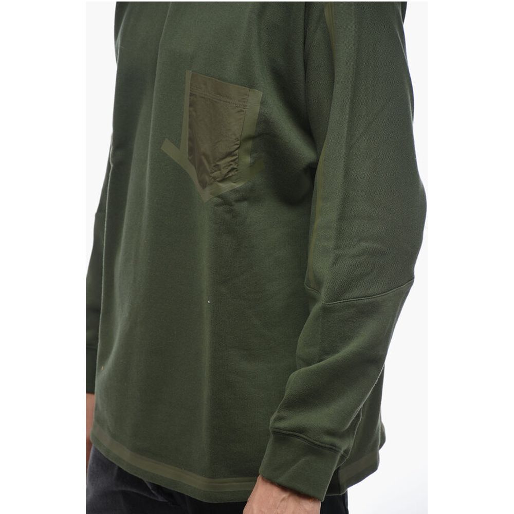 Paul & Shark WHITE MOUNTAINEERING Brushed Cotton Crew-neck Sweatshirt wit