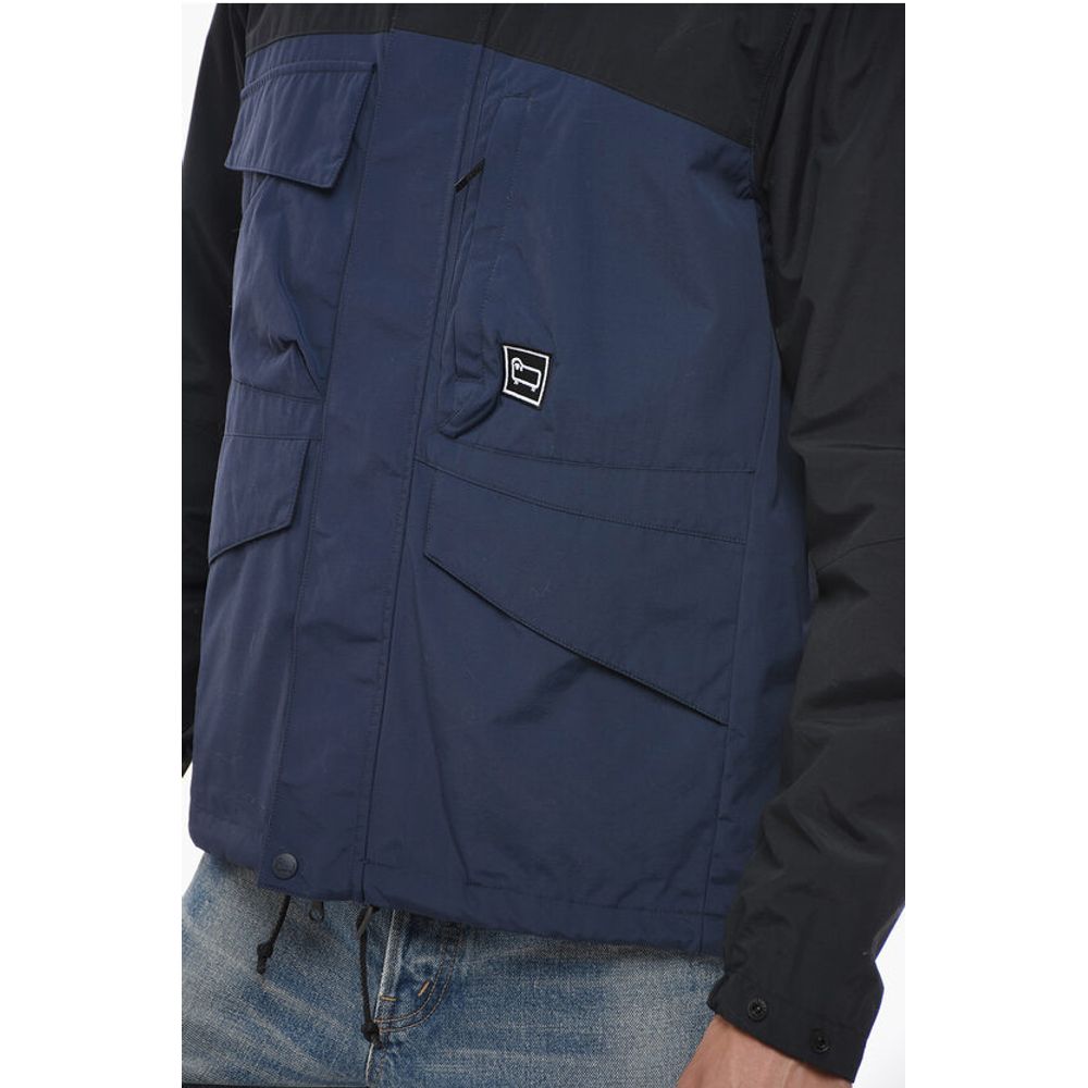 Woolrich Two-Tone MOUNTAIN STROLL Utility Jacket with Hood