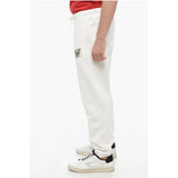Moncler Fleece Joggers with Logo Patch