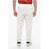 Moncler Fleece Joggers with Logo Patch