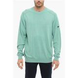 Woolrich Cotton and Linen Crew-neck Sweater
