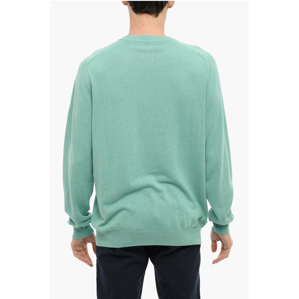 Woolrich Cotton and Linen Crew-neck Sweater