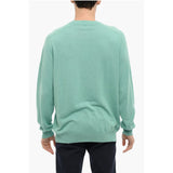 Woolrich Cotton and Linen Crew-neck Sweater