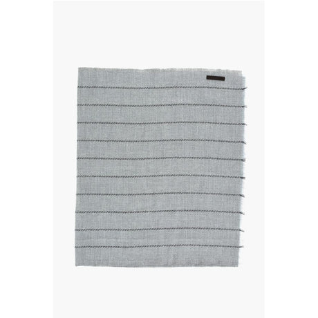 Ermenegildo Zegna Solid Color Scarf with Fringes