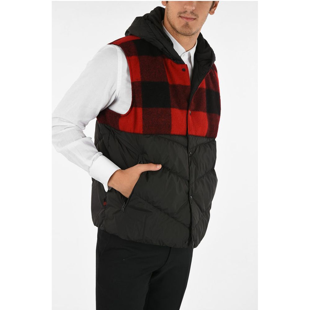 Woolrich hidden closure down jacket