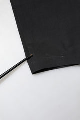 Dolce & Gabbana Black Cotton Long Sleeve Dress Formal Shirt