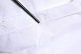 Dolce & Gabbana White Cotton GOLD Long Sleeves Formal Shirt