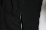 Dolce & Gabbana Black Long Sleeve Crew Neck Pullover Sweater