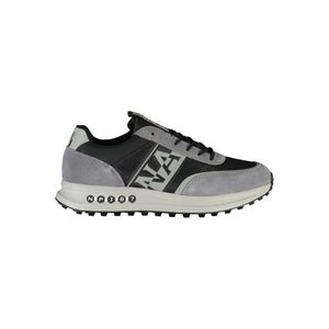 Napapijri Brown Leather Men Sneaker