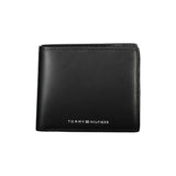 Tommy Hilfiger Black Leather Men Wallet