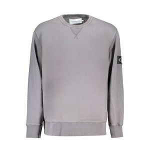 Calvin Klein Brown Cotton Men Sweater