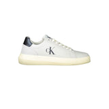 Calvin Klein Brown Leather Men Sneaker