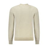 Hugo Boss Beige Cotton Men Sweater
