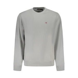 Napapijri Brown Cotton Men Sweater