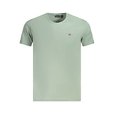 Napapijri Green Cotton Men T-Shirt
