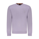Hugo Boss Purple Cotton Sweater