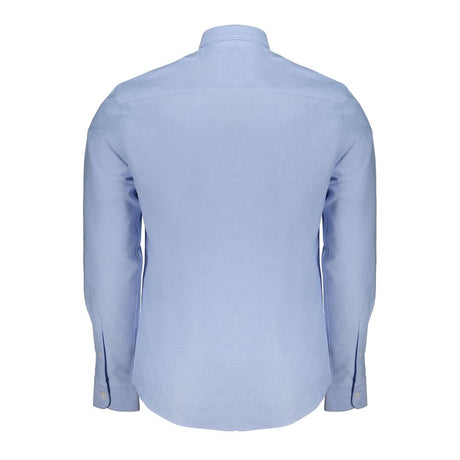 North Sails Light Blue Cotton Men Shirt