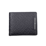 Tommy Hilfiger Blue Leather Men Wallet