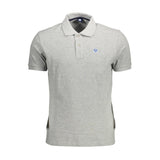 North Sails Brown Cotton Men Polo Shirt