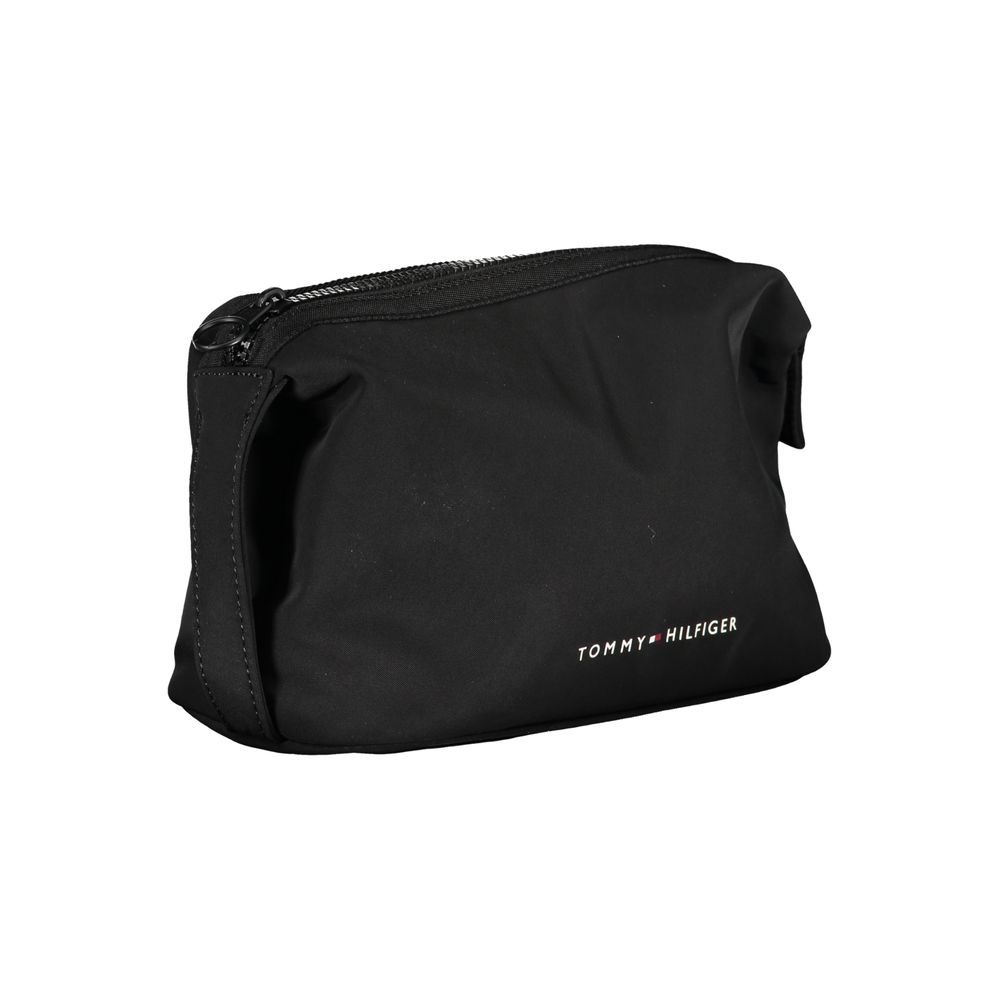 Tommy Hilfiger Black Recycled Polyester Men Bag