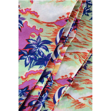 Dsquared² Patterned Silk HAWAII Foulard