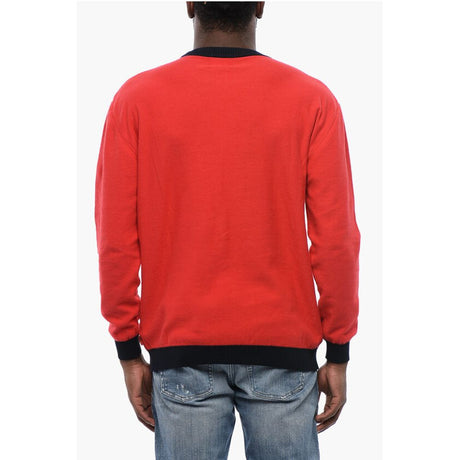 Woolrich Cotton COLOR BLOCK Crewneck Sweater