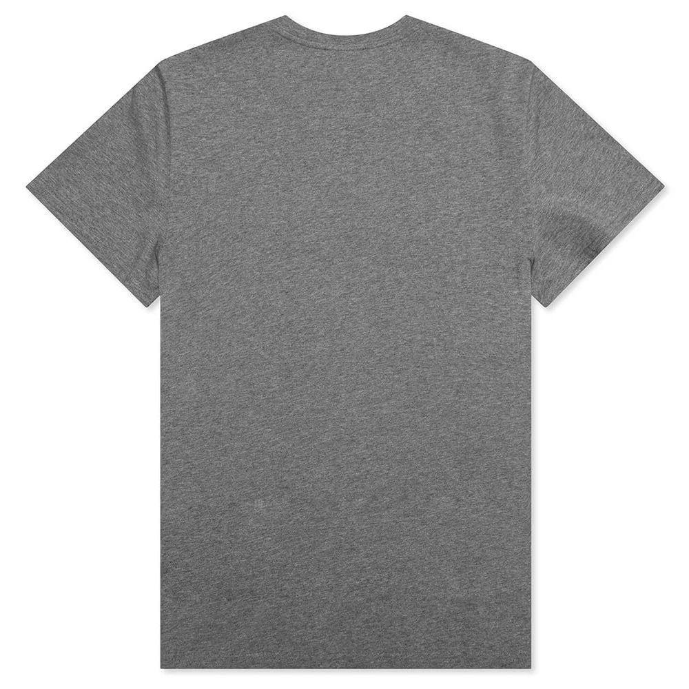 Balmain Gray Cotton T-Shirt