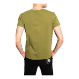 Balmain Green Cotton T-Shirt