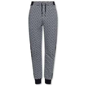 Balmain Black Cotton Jeans & Pant