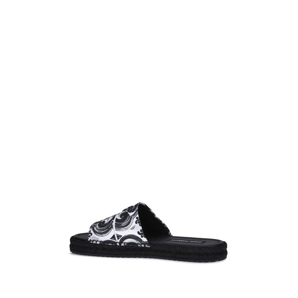 Dolce & Gabbana Cotton Sandals