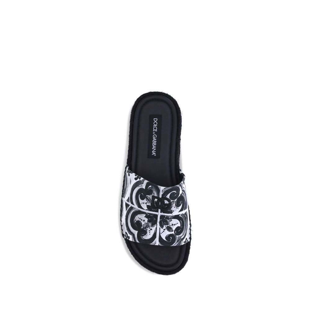 Dolce & Gabbana Cotton Sandals
